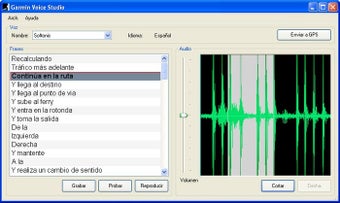 Garmin Voice Studio
