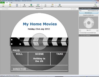 Disketch CD Labeling Software