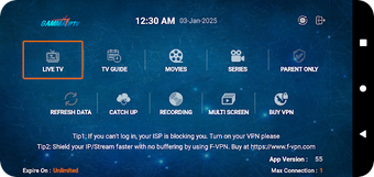 Bild 0 für GAMMA IPTV PLAYER