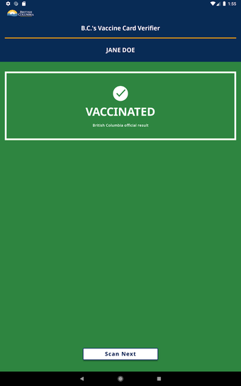 BC Vaccine Card Verifier