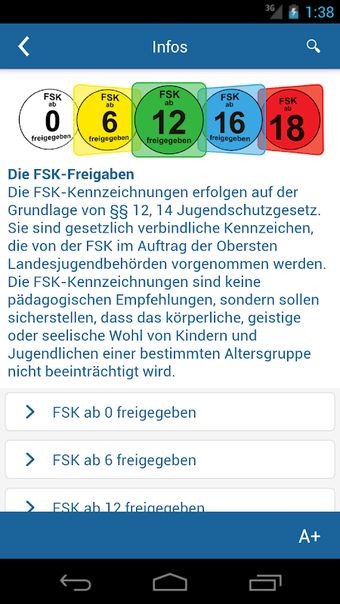 Immagine 0 per FSK Jugendschutz Filme Tr…