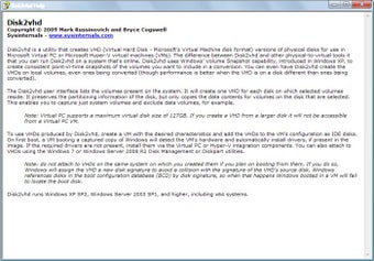 Disk2vhd