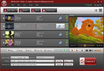 4Videosoft Video to Audio Converter