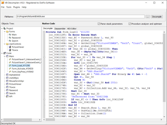 Image 0 pour VB Decompiler