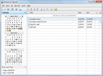 Obraz 0 dla Interactive Calendar
