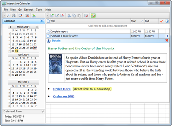Obraz 3 dla Interactive Calendar