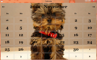 Obraz 5 dla Calendar