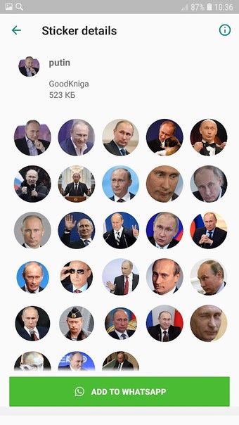 Political stickers WAStickerAp APK Screen Views 1