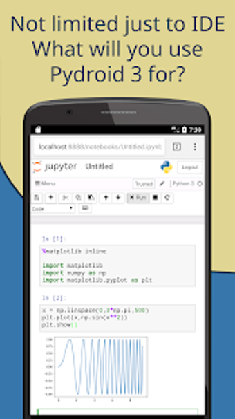 Pydroid 3 - IDE for Python 3