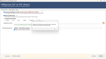Imagen 0 para BitRecover PST to PDF Wiz…