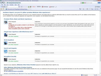 Windows Vista Upgrade Advisor