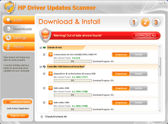 HP Driver Updates Scanner