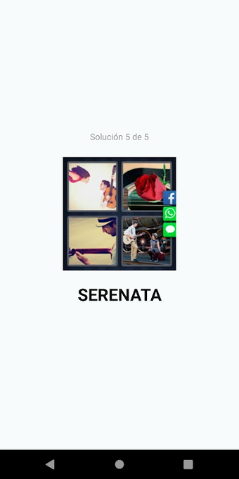 Image 0 for 4 Fotos 1 Solución