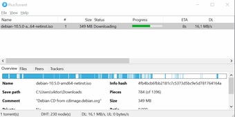 Download PicoTorrent for Windows