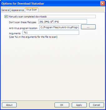 Image 0 for Download Statusbar
