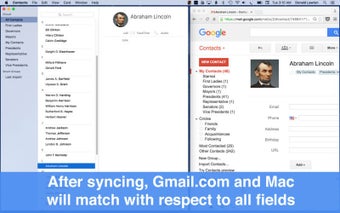 Contacts Sync for Google Gmail