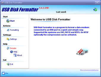 Image 0 for KORO USB Disk Formatter