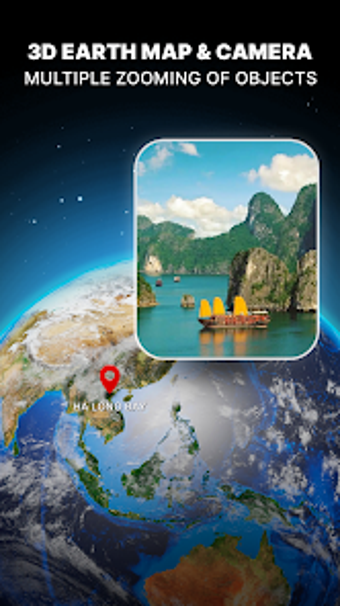 Bild 0 für Earth Map Zoom  3D Satell…