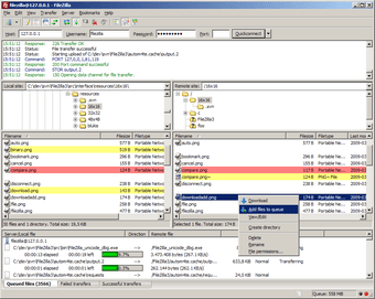 Obraz 1 dla FileZilla Portable