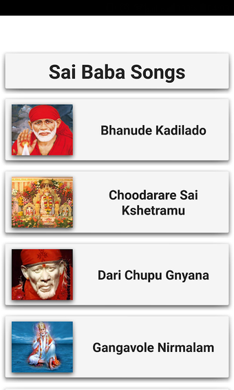 Image 0 pour Sai Baba Songs Telugu