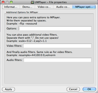 UMPlayer for Mac的第2张图片