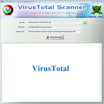 Bild 0 für Virus Total Scanner