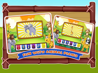Zoo Animals Sounds Games - Colouring Jigsaw Puzzle