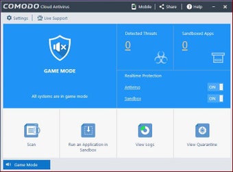 Comodo antivirus for Windows 10