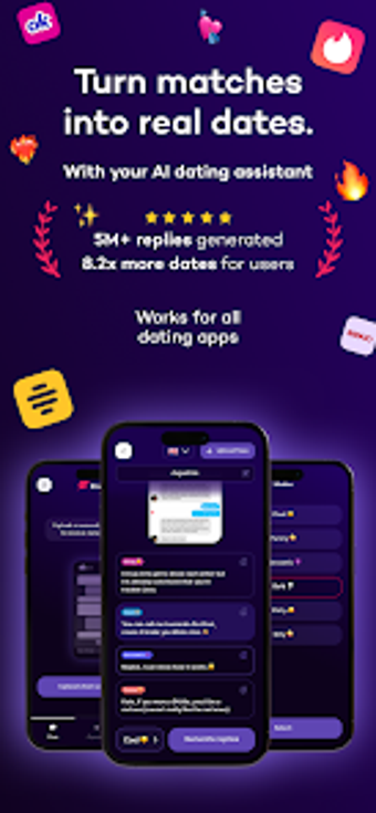 Imagen 0 para Flirtist - AI Dating Assi…