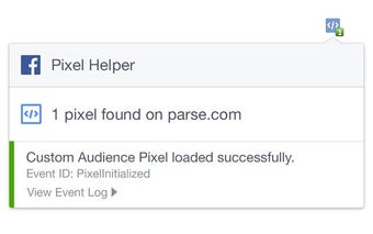 Facebook Pixel Helper