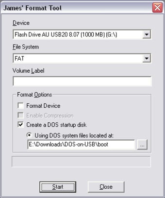 DOS-on-USB