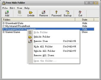 Free Hide Folder的第0张图片