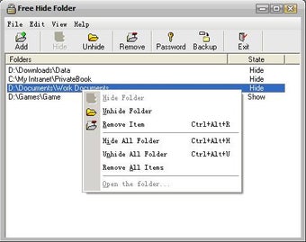 Free Hide Folderの画像0