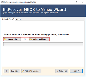 Imagen 0 para MBOX to Yahoo Wizard