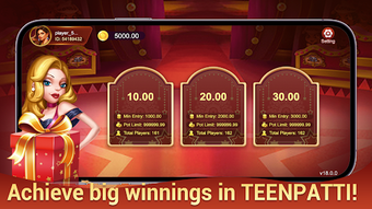 Image 0 for Teen Poker Taakat: Card G…