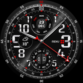 Rolling Watch Face