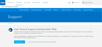 Intel Driver & Support Assistant