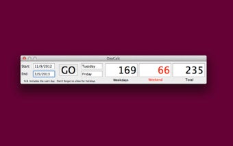 Imagen 0 para DayCalc