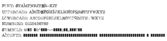 Bild 0 für Stampwriter-Kit