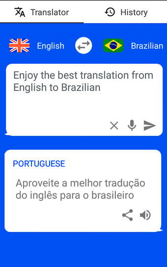 Brazil - English Translator ( Text to Speech )