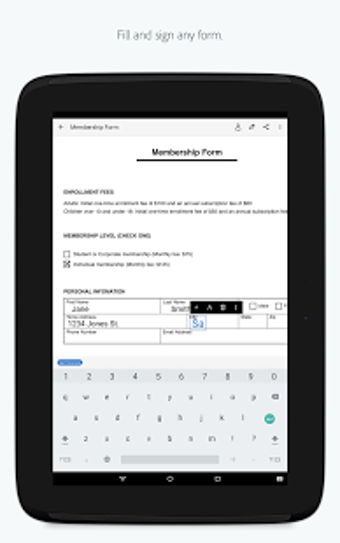 Image 9 pour Adobe Fill & Sign