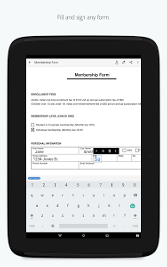Imagen 4 para Adobe Fill & Sign