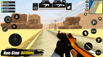 Player Battleground Survival Offline Shooting Game APK para