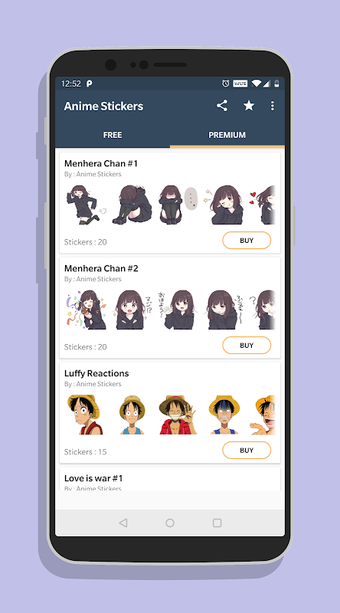 Menhera chan stickers for WA for Android - Free App Download