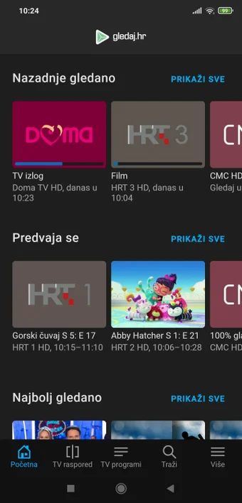 Bild 0 für Gledaj.hr TV