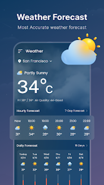 Image 0 pour Weather Forecast: Live We…