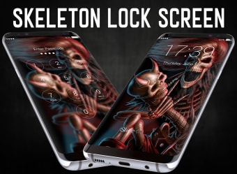 Skeleton Lock Screen