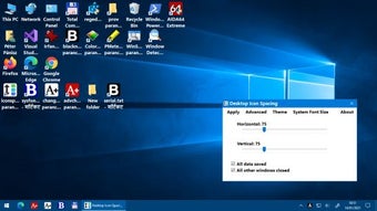 Desktop Icon Spacing