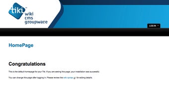 Bild 0 für Tiki Wiki CMS Groupware