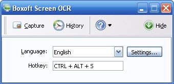 Immagine 0 per Boxoft Screen OCR